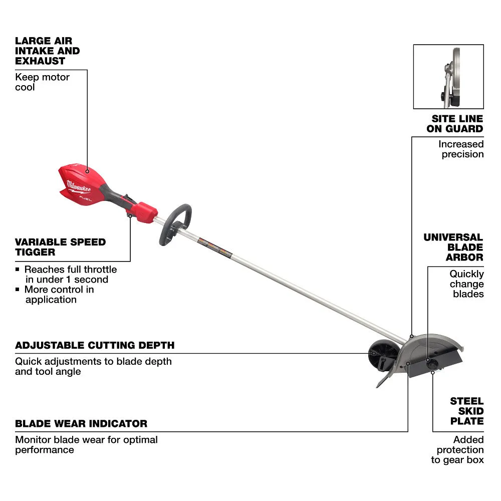 Milwaukee 2823-22PRO Landscaper Kit w/ Mower/Trimmer/Hedger/Edger and Blower