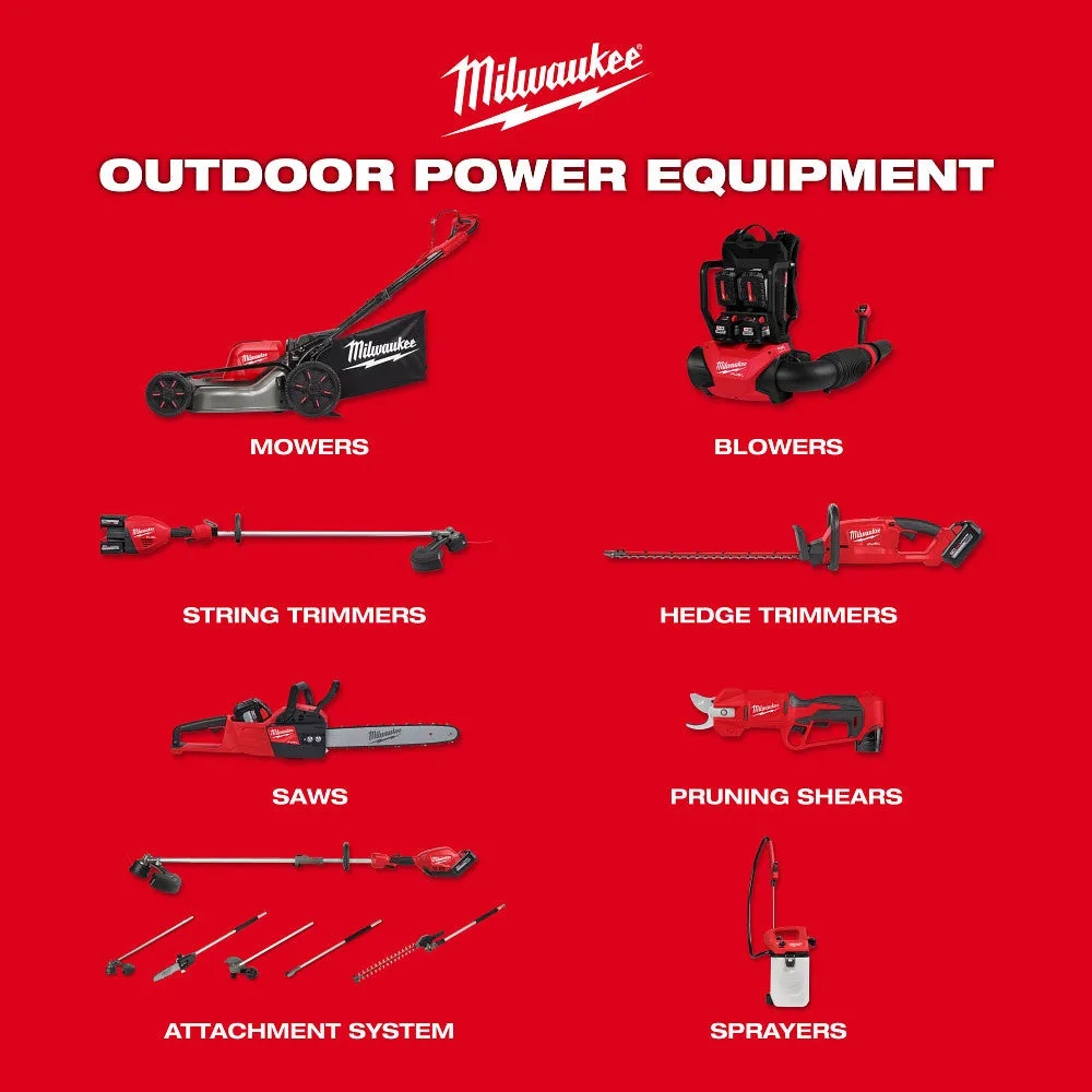 Milwaukee 2823-22STC M18 FUEL 21" Mower w/Trimmer and Brush Cutter Attachment