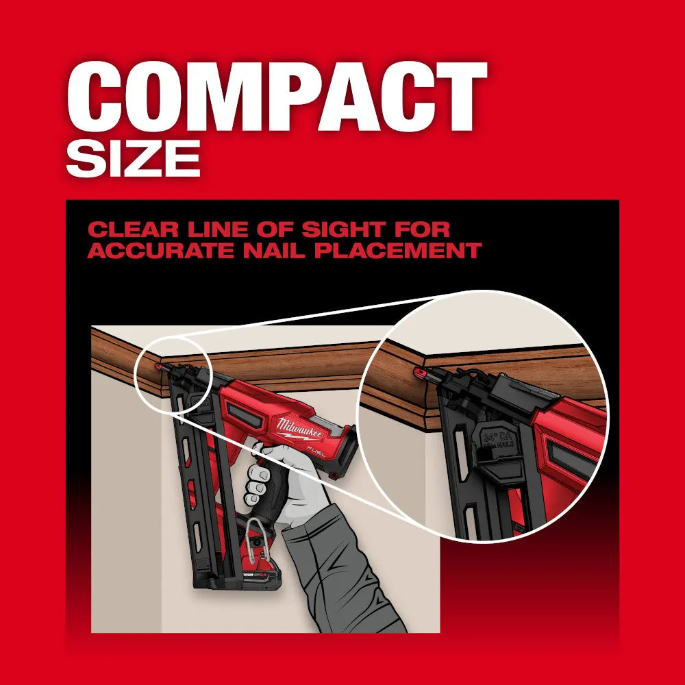 Milwaukee 2839-80 M18 18V 15 Gauge Cordless Finish Nailer - Reconditioned