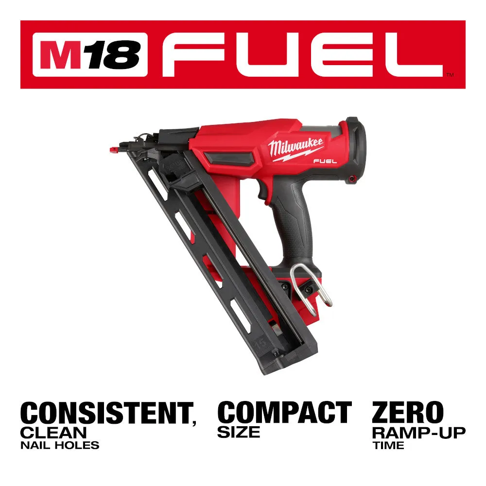 Milwaukee 2839-80 M18 18V 15 Gauge Cordless Finish Nailer - Reconditioned