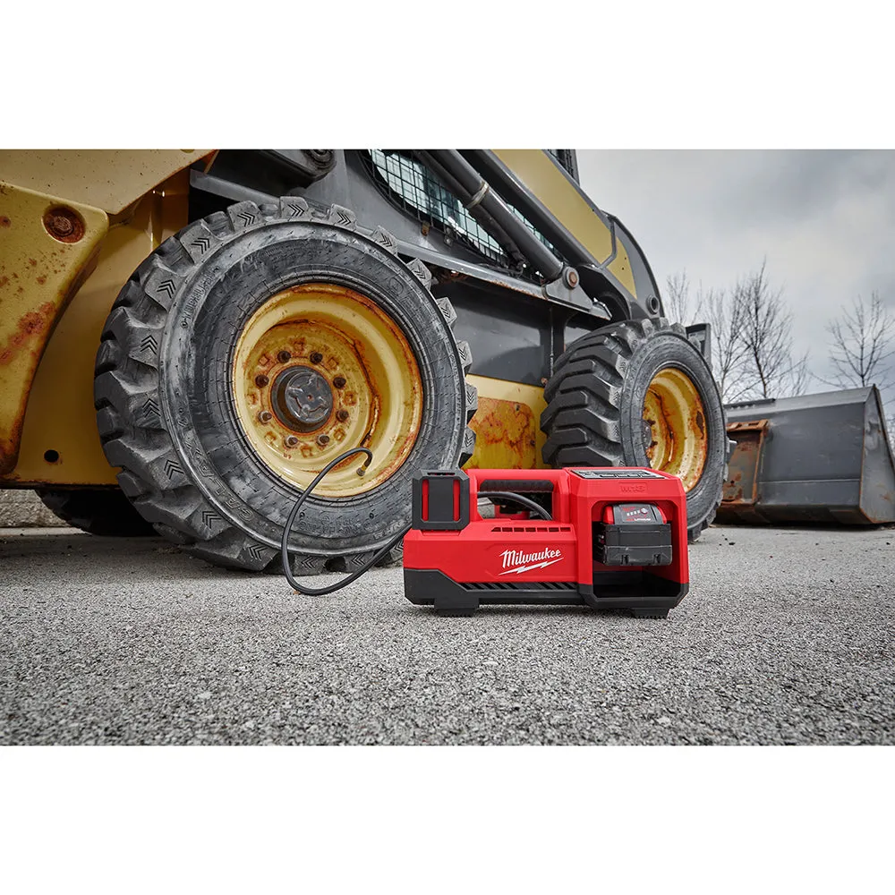 Milwaukee 2848-20 M18 18V Cordless Li-Ion Inflator - Bare Tool