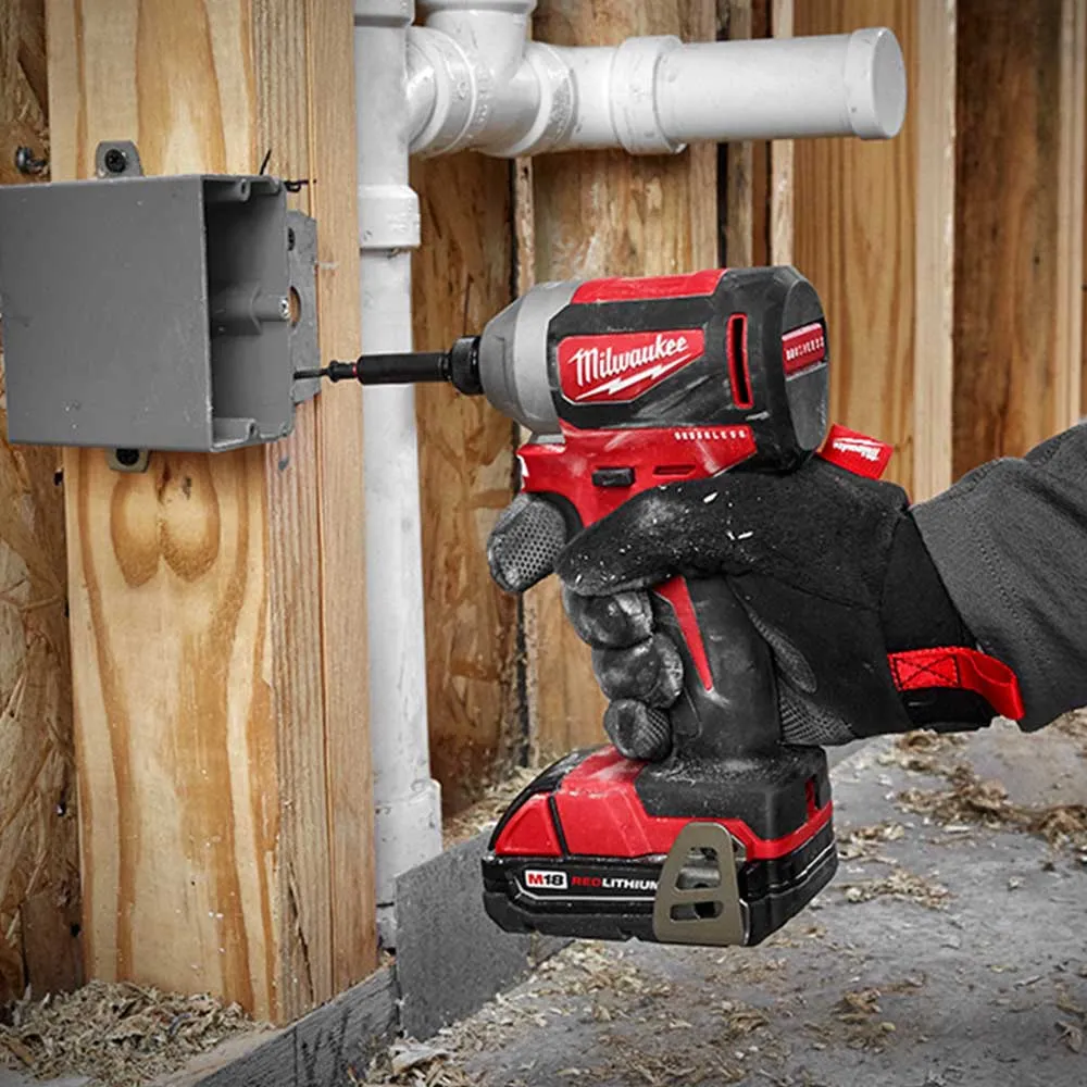 Milwaukee 2850-80 M18 18V 1/4" Li-Ion Hex Impact Driver-Bare Tool-Reconditioned