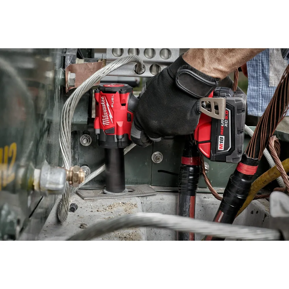Milwaukee 2855P-80 M18 FUEL 18V 1/2" Compact Impact Wrench - Recon - Bare Tool