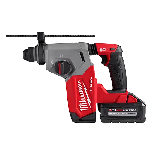 Milwaukee 2912-22DE - M18 FUEL™ 1 in SDS Plus Rotary Hammer with Dust Extractor Kit