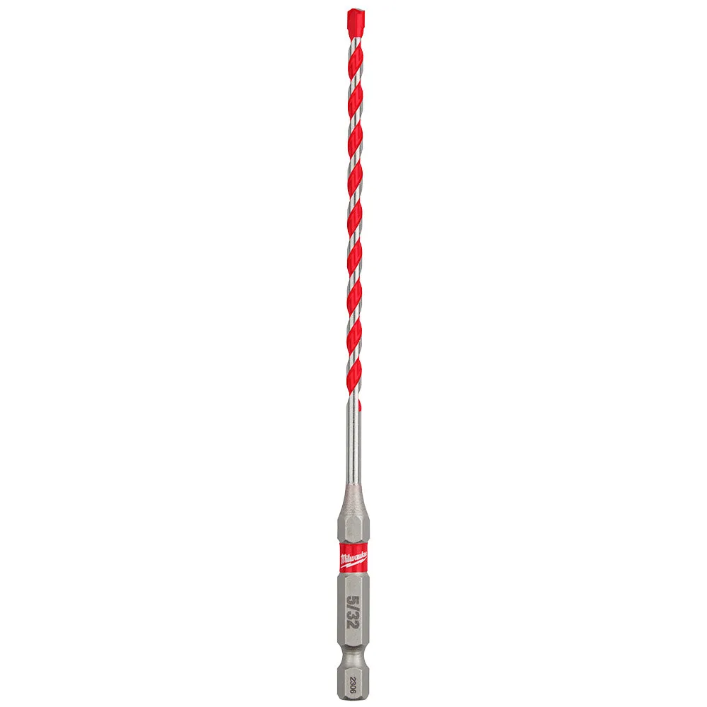 Milwaukee 48-20-9101 - 5/32" x 4" x 6" SHOCKWAVE Impact Duty™ Carbide Hammer Drill Bits