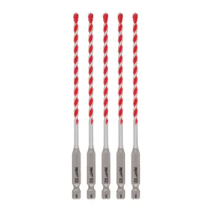 Milwaukee 48-20-9155 - 5/32" x 4" x 6" SHOCKWAVE Impact Duty™ Carbide Hammer Drill Bits