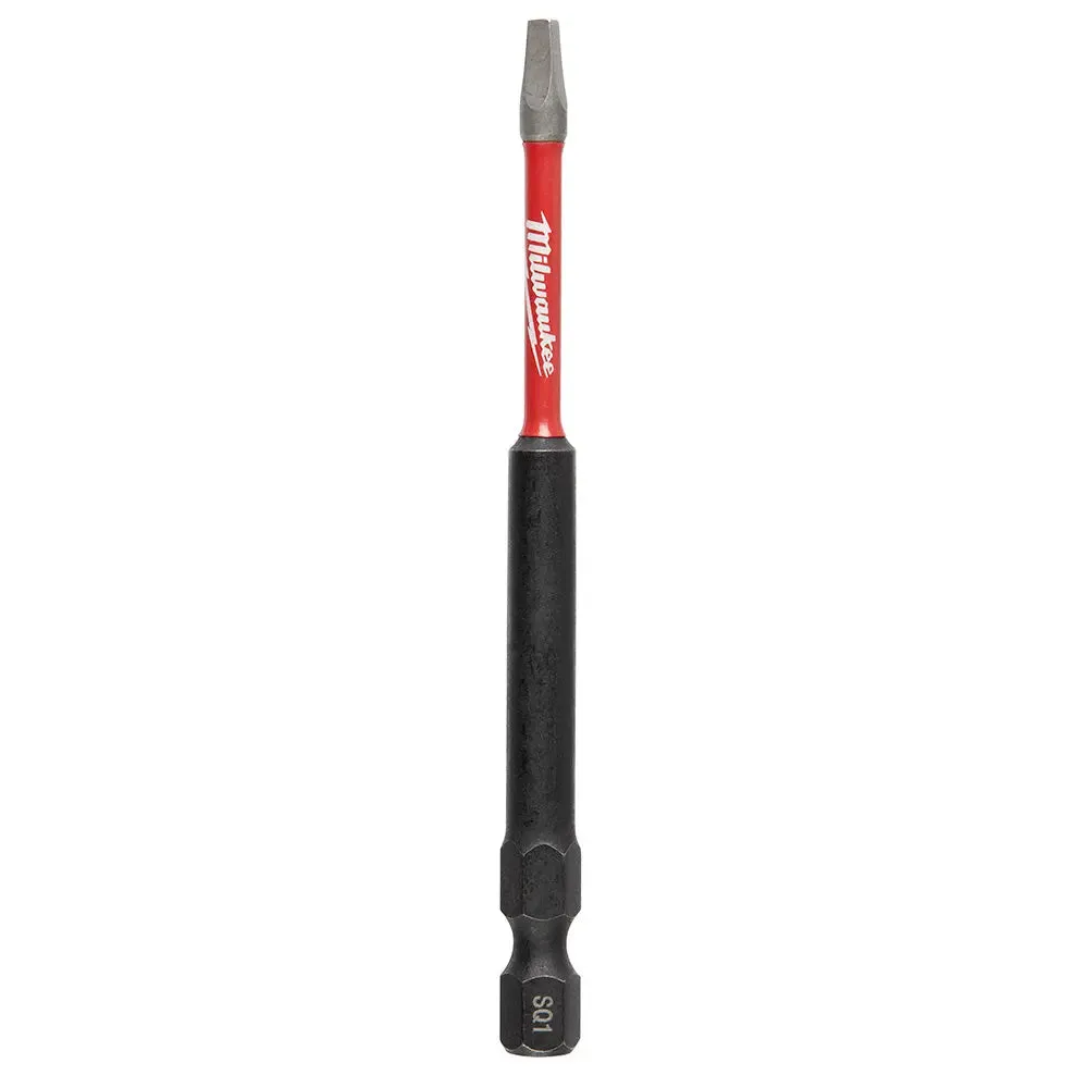 Milwaukee 48-32-4794 - SHOCKWAVE™ 3-1/2” Impact Square Recess #1 Power Bits