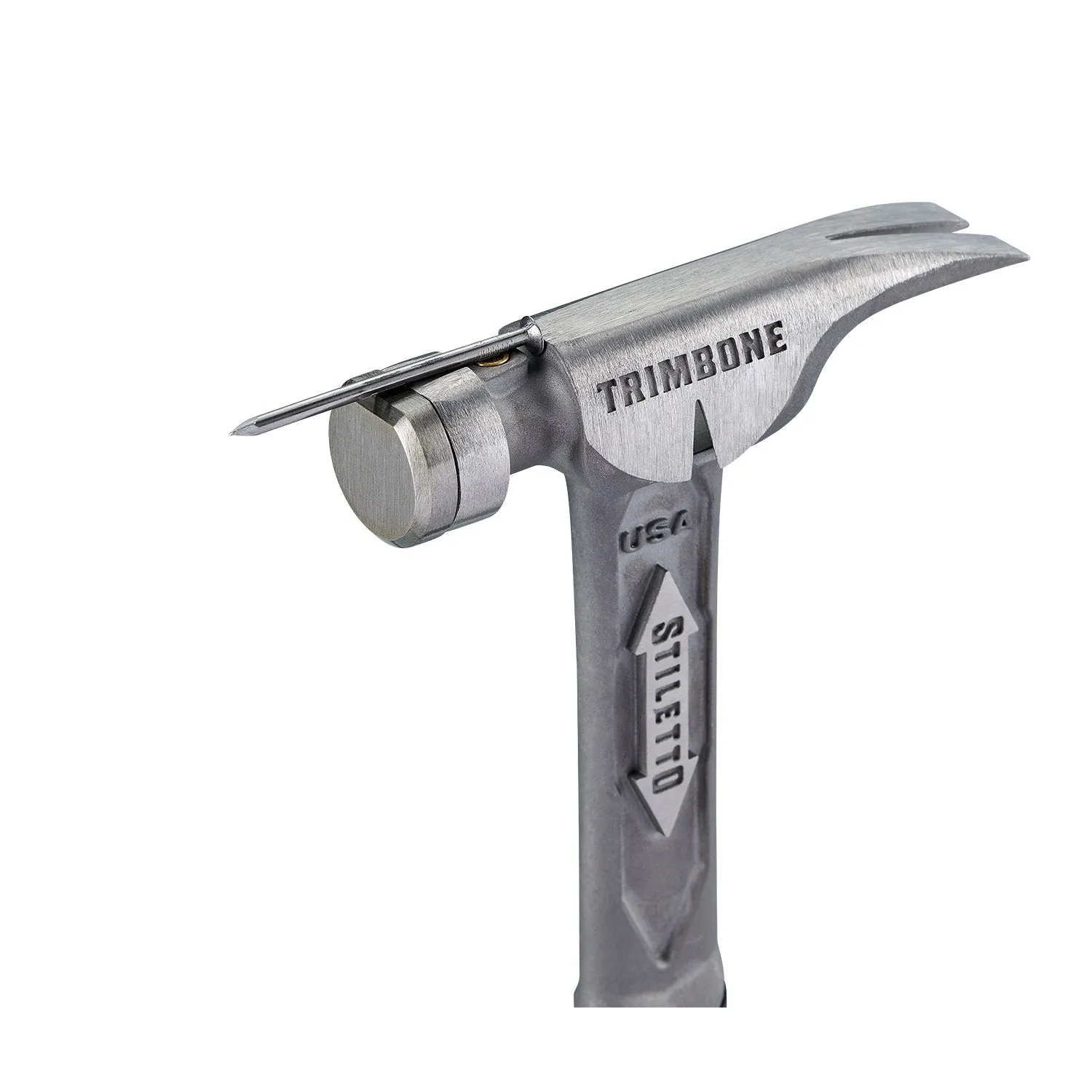 Milwaukee TRMB - STILETTO® TRIMBONE™ 10oz Titanium Finish Hammer