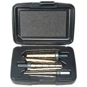 Norseman 83750 - 3pc Type 78-GR Step Reamer Set