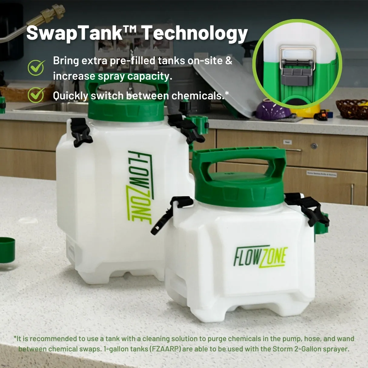 Storm 2-Gallon SwapTank™ Battery-Powered Sprayer