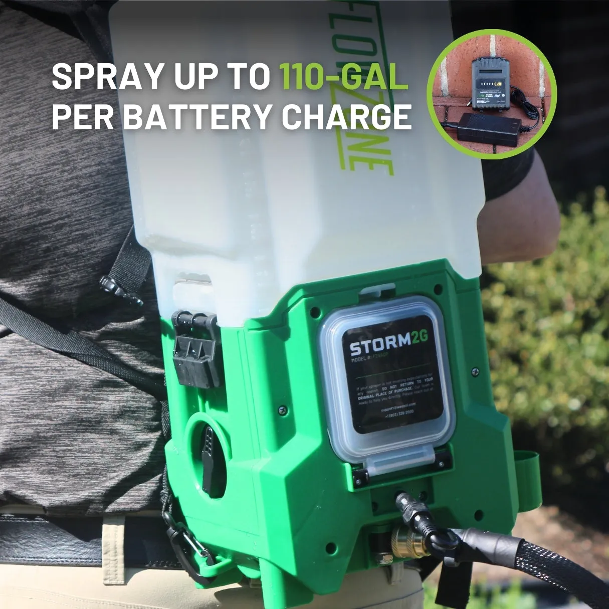 Storm 2-Gallon SwapTank™ Battery-Powered Sprayer