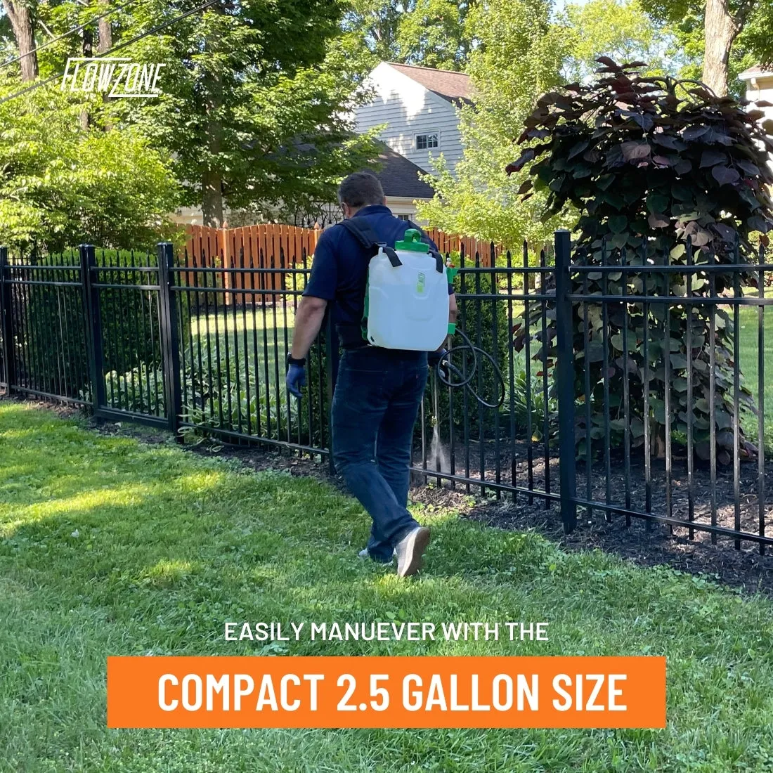 Storm 2.5 Variable Pressure 5-Position Battery Backpack Sprayer (2.5-Gallon)