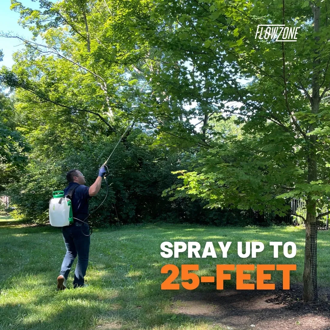 Storm 2.5 Variable Pressure 5-Position Battery Backpack Sprayer (2.5-Gallon)