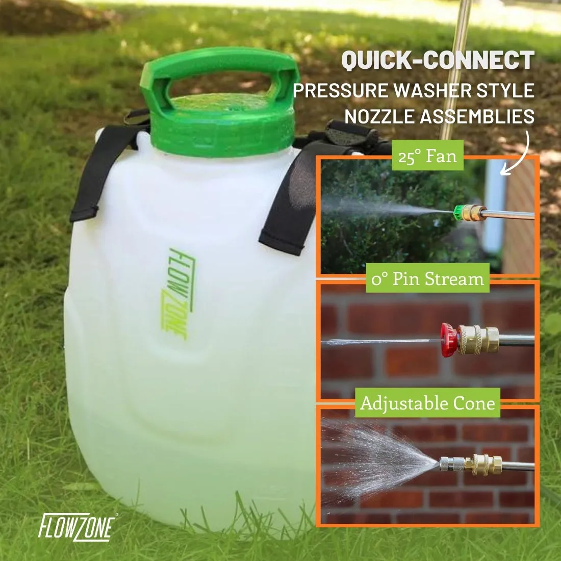 Storm 2.5 Variable Pressure 5-Position Battery Backpack Sprayer (2.5-Gallon)