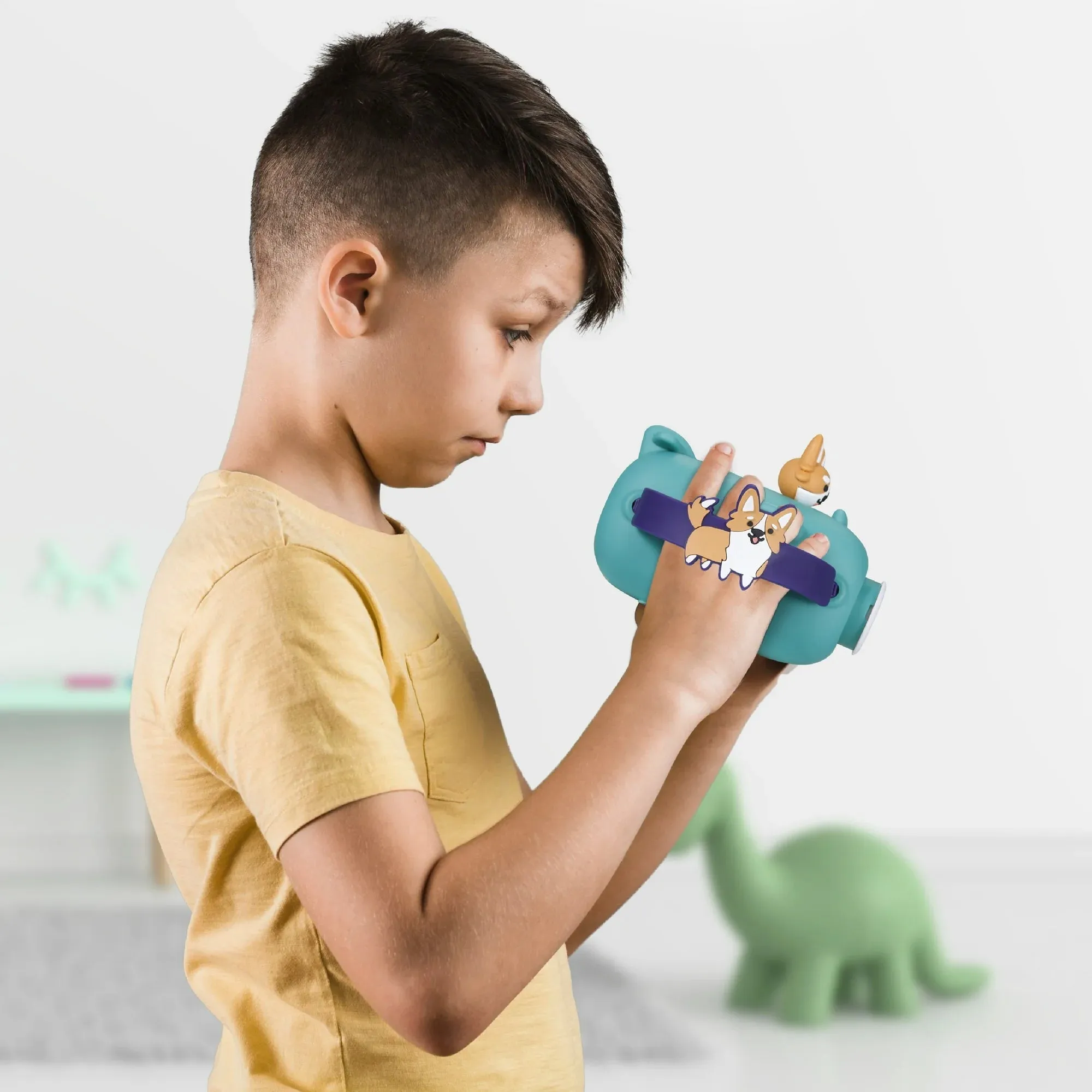Vivitar 98379A-CRGI Kidztech Kids Teal Corgi Digital Video Camera 16MP